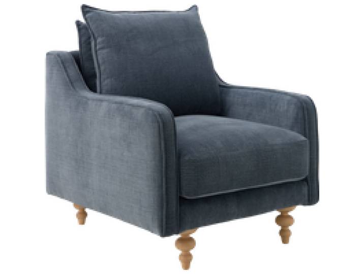 Fauteuil tissu Orso