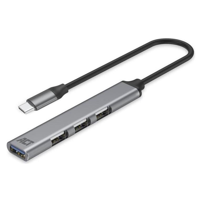 ACT USB-C hub 3.0, 4 port USB-A (USB-C, 4 Ports) (AC6425)