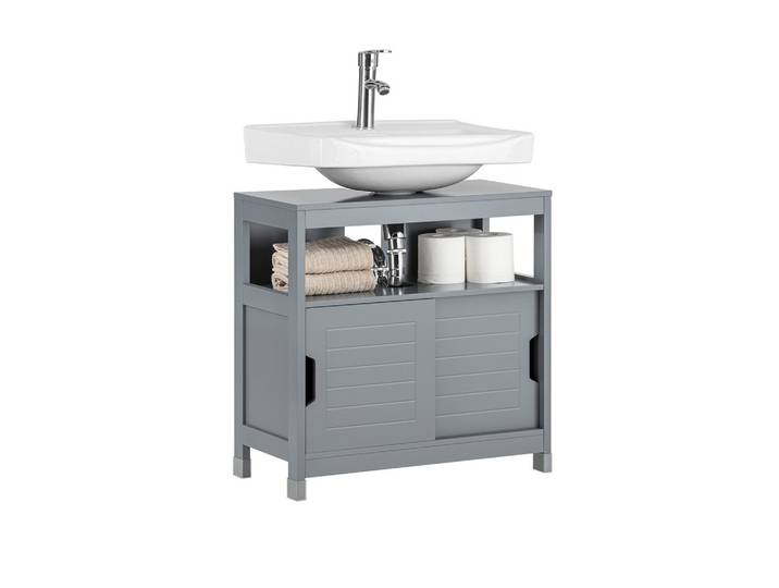 WASCHBECKENUNTERSCHRANK Grau