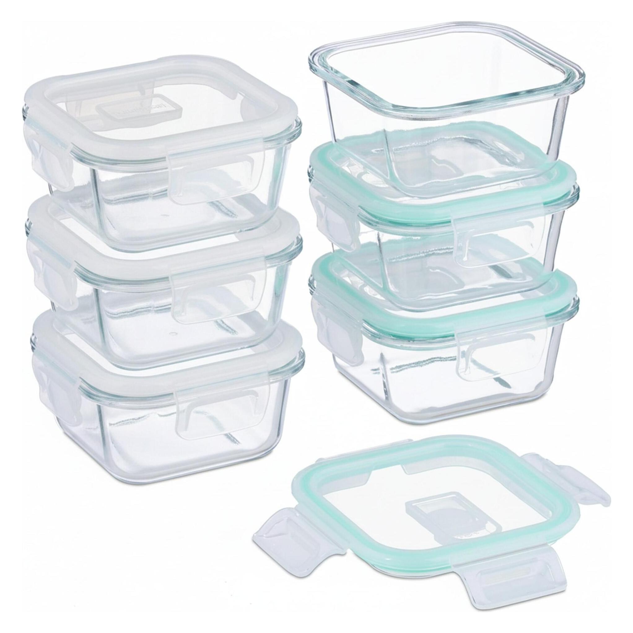 Relaxdays Glasbehälter-Set (0.32 l) (4052025862589)