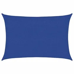vidaXL Sonnensegel 160 g/m2 Blau 2x3 m HDPE