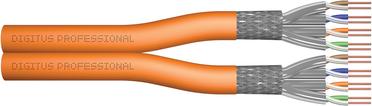 Digitus CAT 7 S/FTP Datenkabel - Verlegekabel, 500 m, Duplex, Cca, 500 m, Cat7, S/FTP (S-STP), Orange