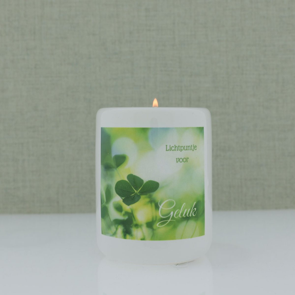 Kaarshouder Geluk Tealight voor volwassenen
