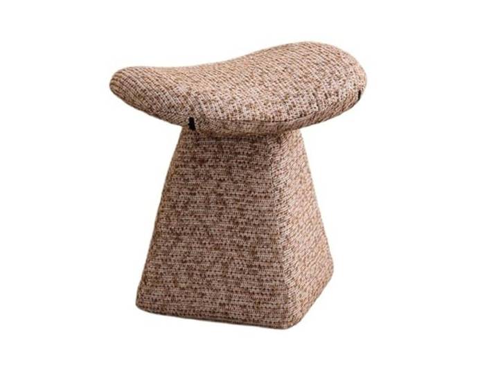 XXAD553TY Ergonomischer Ankleidehocker mit Fußpedal, geeignet for Schlafzimmer Kleiderschrank(Bruin)