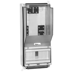 Zählergehäuse OZP-1 IP65 Zählertafel für 1Phasige Zähler geeignet E-P 38.03