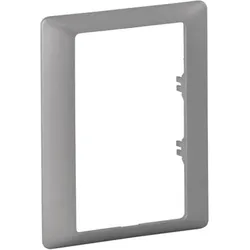 Legrand 754241 Spezielle Abdeckrahmen für Doppelsteckdosen Valena Life Aluminium