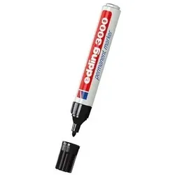 10x Edding 3000-001 Permanentmarker - nachfüllbar, 1,5 - 3 mm, schwarz