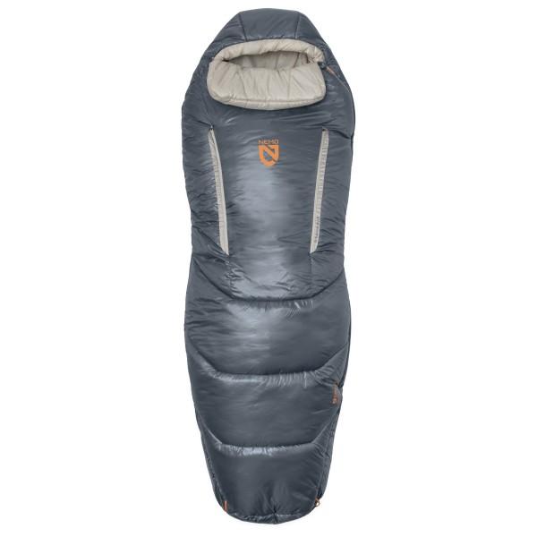 Nemo - Forte 20 - Kunstfaserschlafsack Gr Long - Bodysize max. 198 cm Zip: Left Fortress / Pelican
