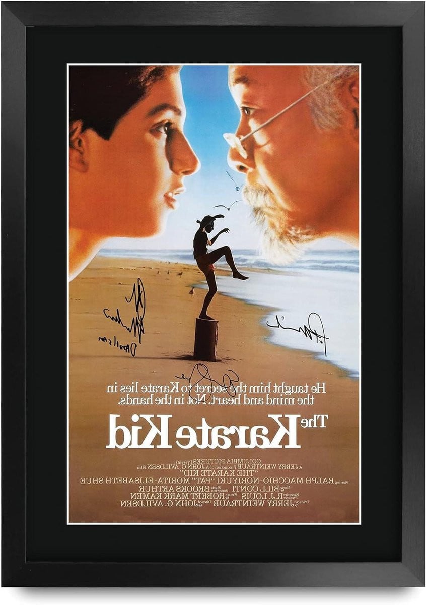 Ingelijste Film Poster Wanddecoratie A3 - Zwart