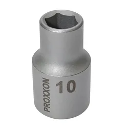 PROXXON 23404 Steckschlüsseleinsatz / Nuss 10mm Antrieb 12,5mm (1/2')