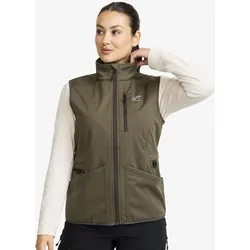 Responder Softshell Vest Damen Light Moss Gray, Größe:S - Westen - Grün