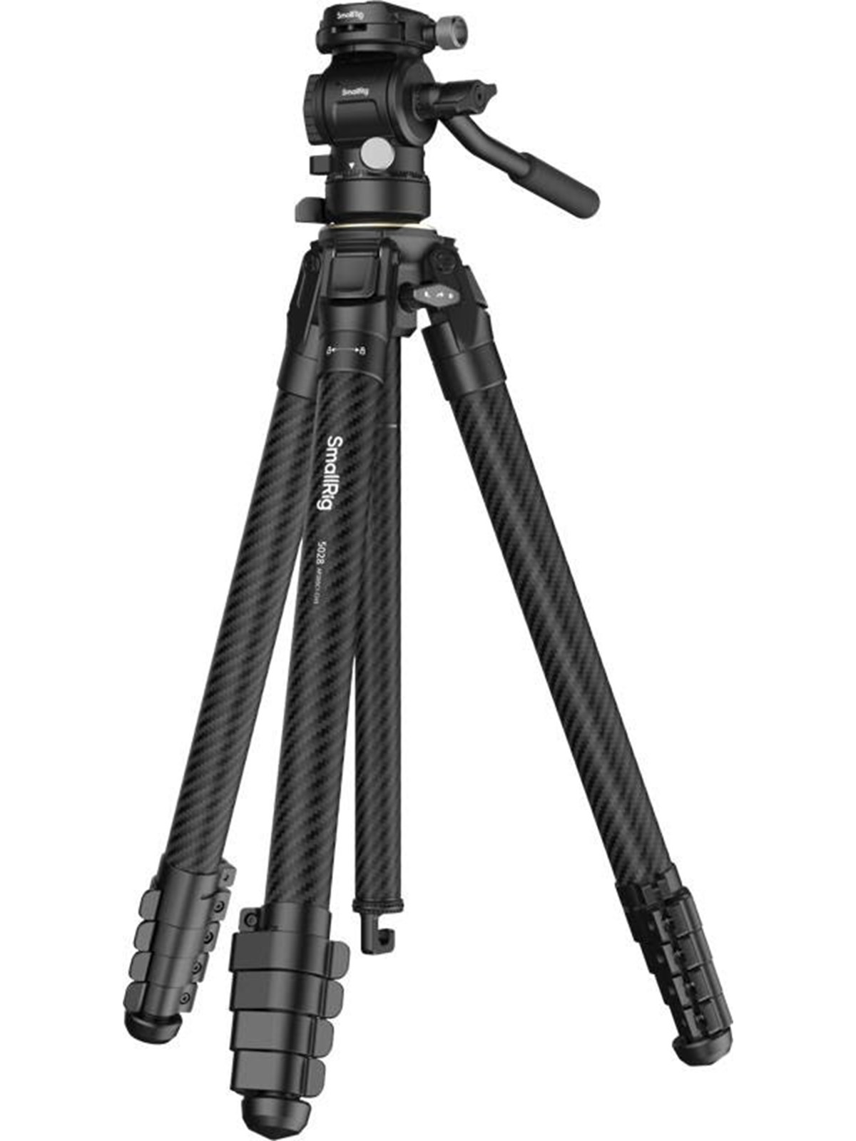 SmallRig 5028 Portable Carbon Fiber Travel Tripod Kit