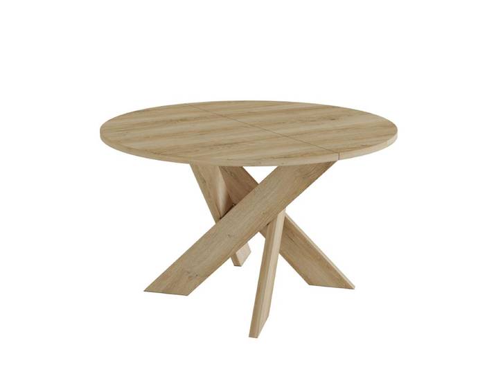 Table ronde DAVIS Imitation chêne