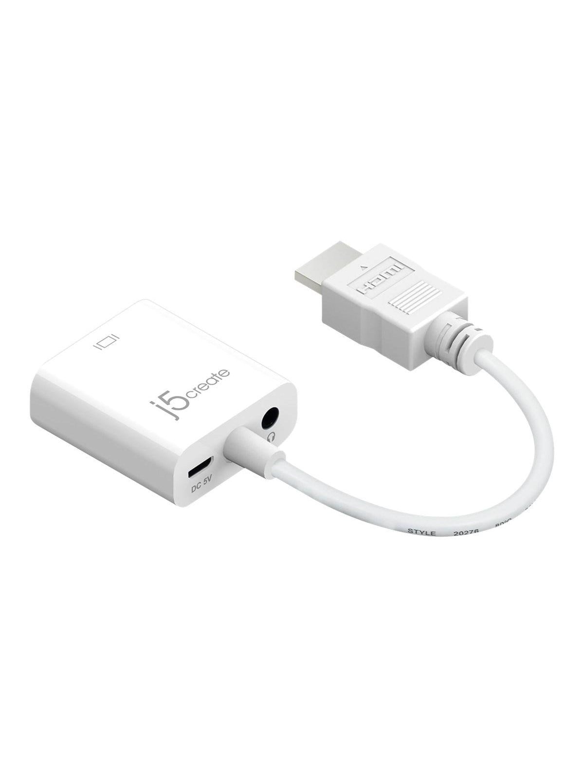 j5create JDA213 - adapter cable - HDMI / VGA - 10 cm