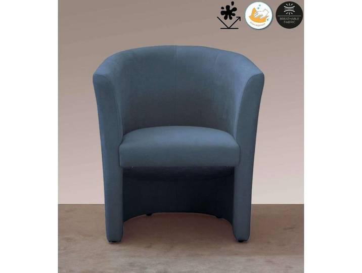 Home affaire Cocktailsessel Tabby (1-St), Antifleck-Beschichtung