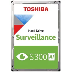 Toshiba *BULK* S300 AI Surveillance HD 8TB (8 TB, 3.5"), Festplatte