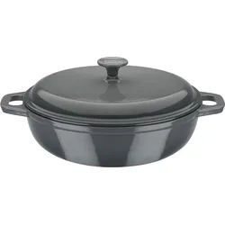GSW Gusseisen Schmortopf Grey Shadow 30cm, 4,5 L