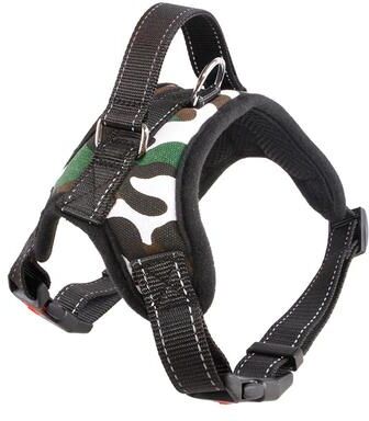 Uplift Treasures Adjustable Strong Dog Harness Vest camouflage Color s(5 9kg)