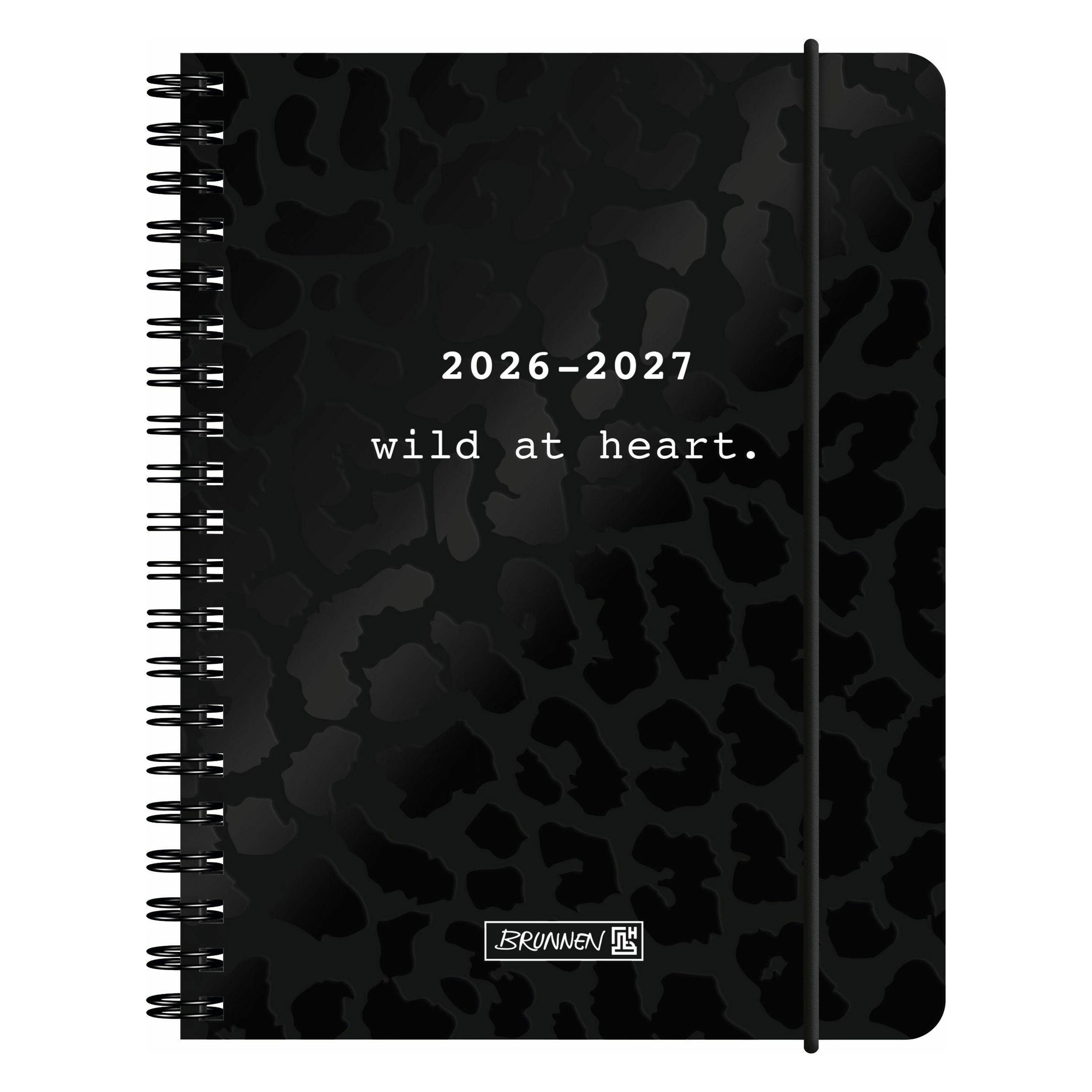 Baier & Schneider Schülerkal.26/27BLACK.1071825067 (A6, 1 Woche / 2 Seiten) (1071825067)