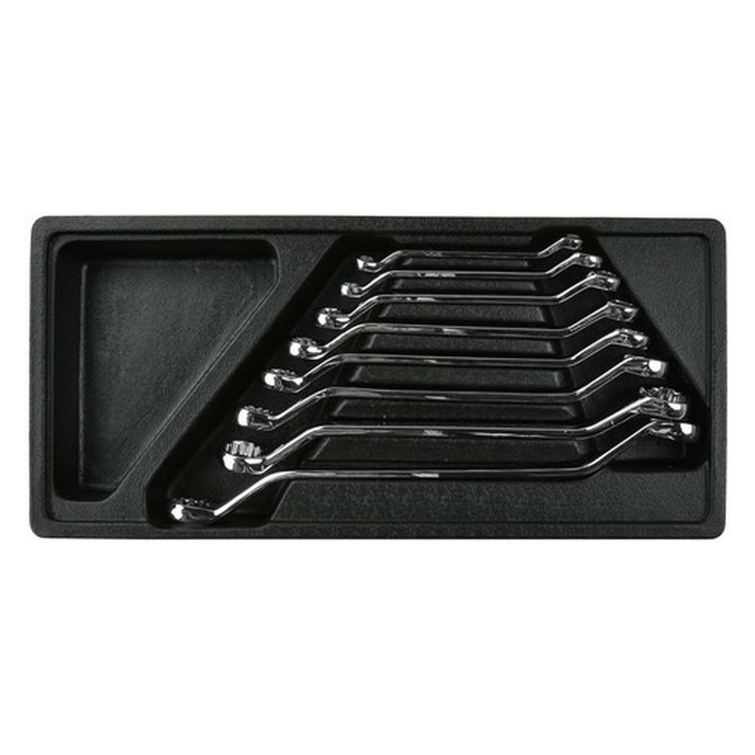 GEKO Steckschlüsseleinsatz - gebogene Ringschlüssel 6-22mm (G10832L)