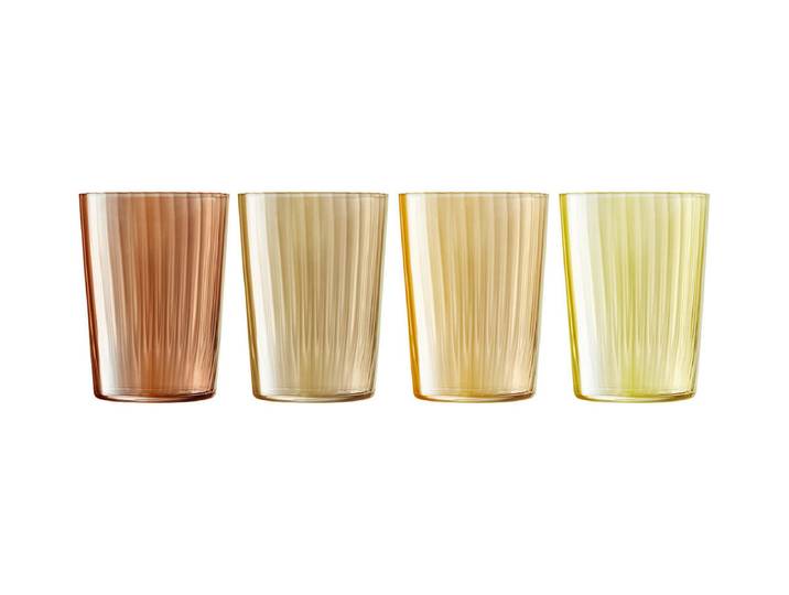LSA Gems Tumbler 560ml Glas 4-tlg. Bernstein