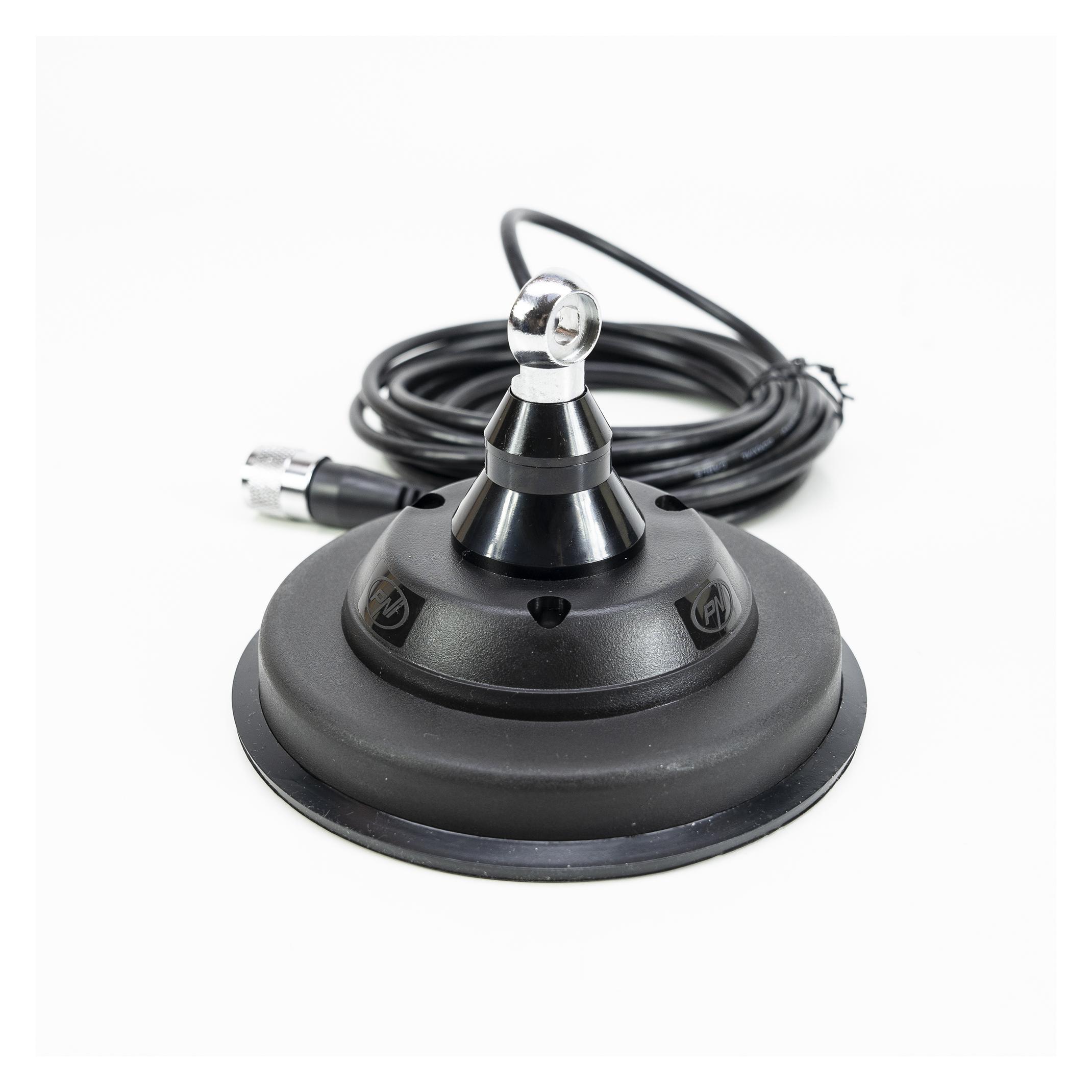 PNI Der Magnetfuss 120/DV 125 mm enthält 4 m Kabel und Stecker PL259 (Antennenkabel) (43698577)
