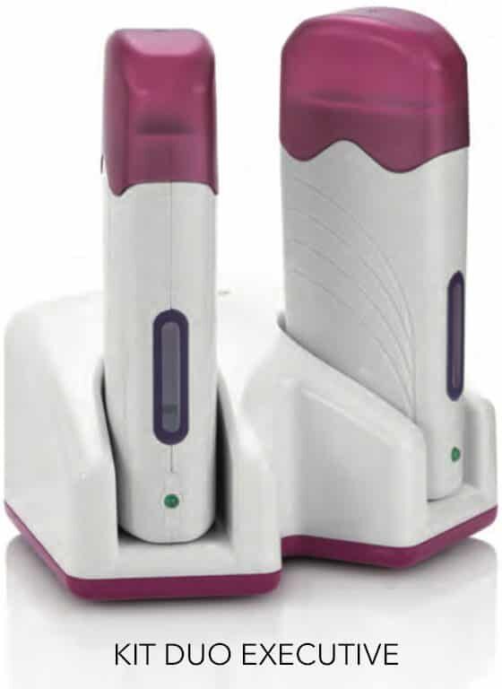Xanitalia Scaldacera Kit Duo EXECUTIVE – Scaldarullo Professionale Doppio per Estetista