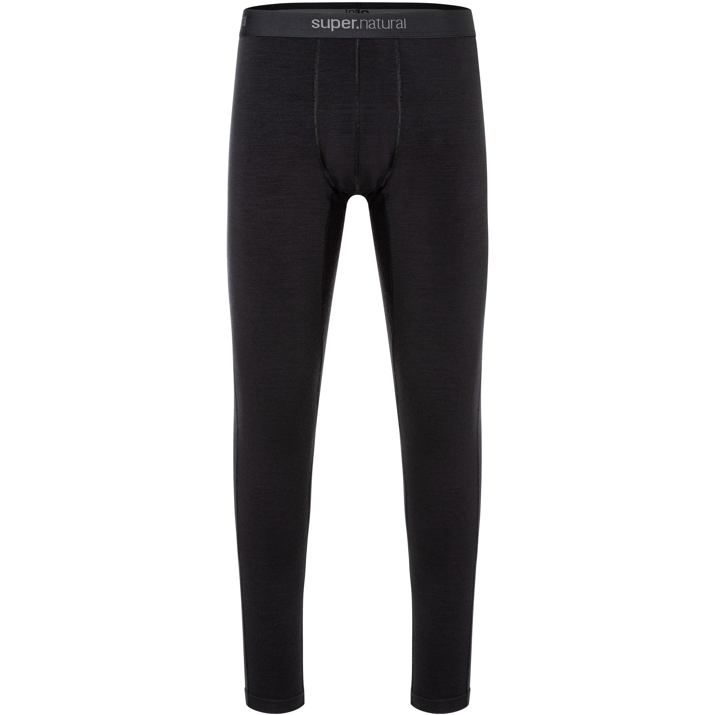 Super.Natural Pim Hose Herren Lange Unterhose schwarz Größe S Hautfreundlich Merinowolle