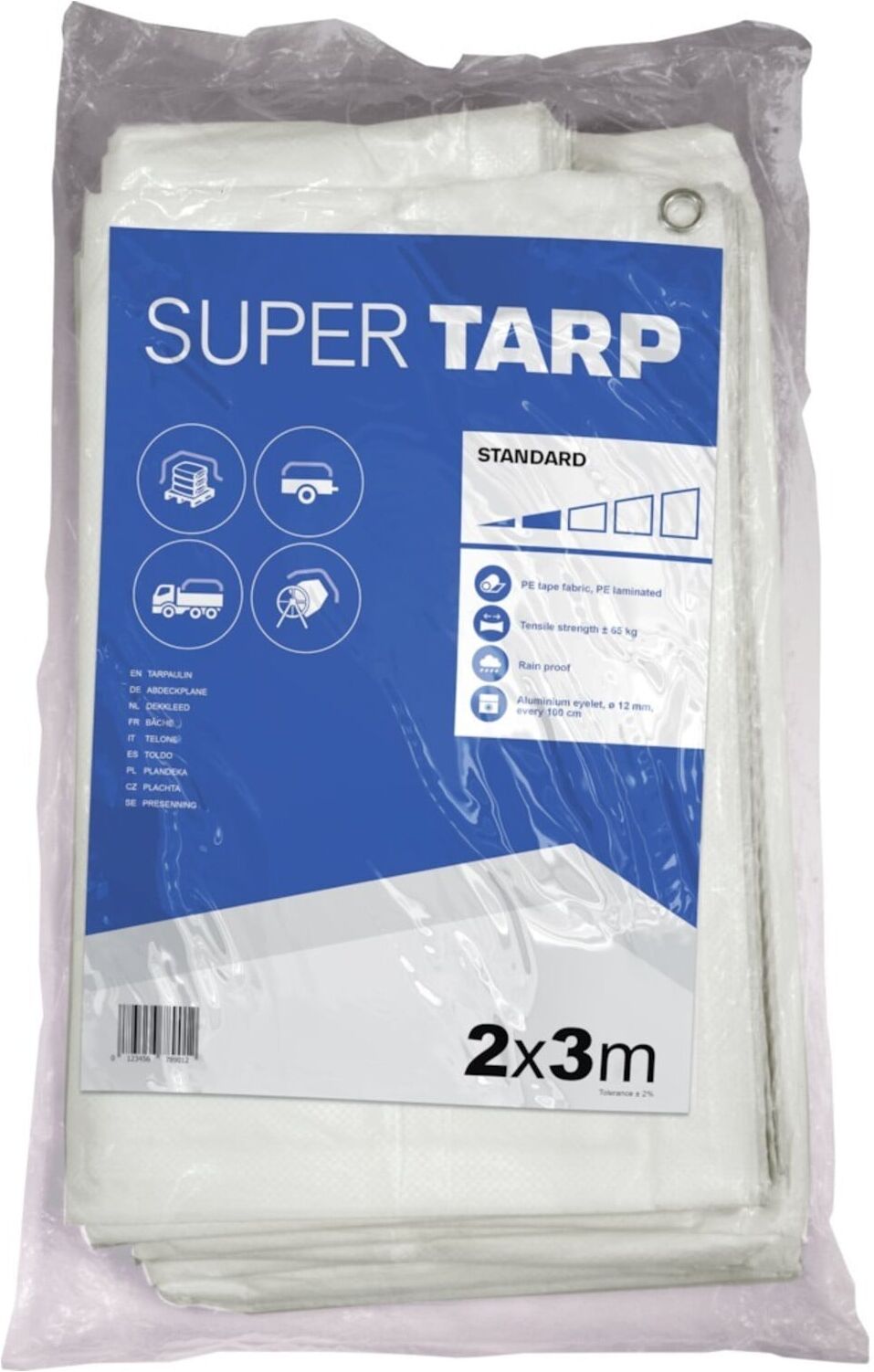 Plane SUPER TARP standard 4x8 m, 150 Gr. ; Becker (70259374)