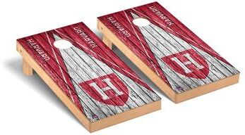 Skip's Garage Harvard Crimson 2x4 Pro Cornhole Boards - V6