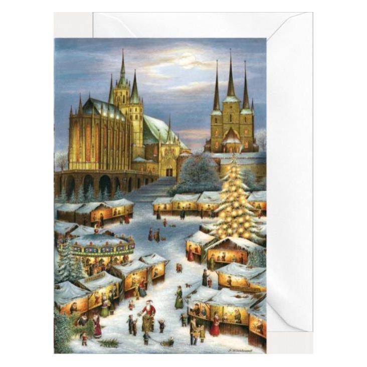 Olewinski & Tochter 2908 - Weihnachtsklappkarte "Erfurt" (2908)