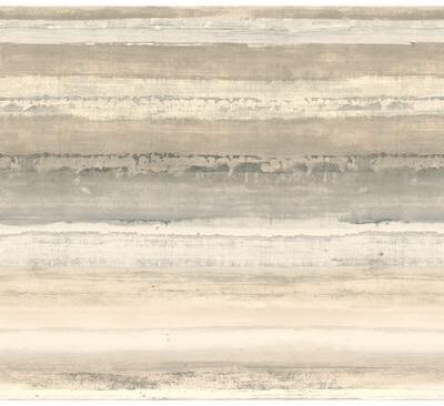York Wallcoverings Perspective Beige & White Wallpaper