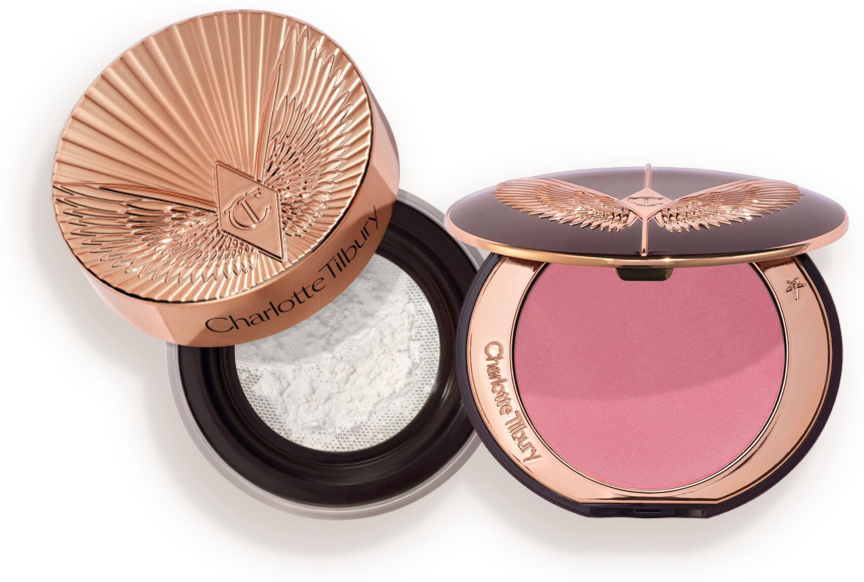 Airbrush Flawless Bake + Blush Duo - Face Kit Charlotte Tilbury 3699 Airbrush Flawless Bake + Blush Duo Size: