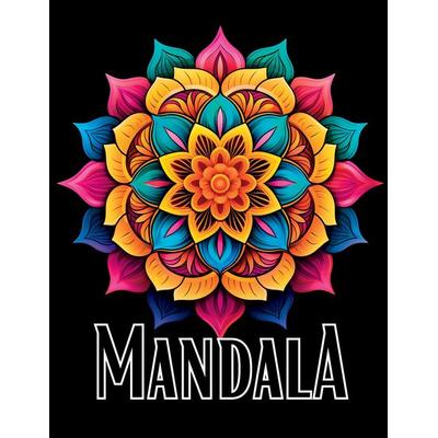 Schwarzes Mandala Malbuch, Taschenbuch von Lucy´s Schwarze Malbücher, Tredition, 978-3-384-06018-1