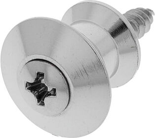 Harley Benton Parts Strap Lock Button Chrome