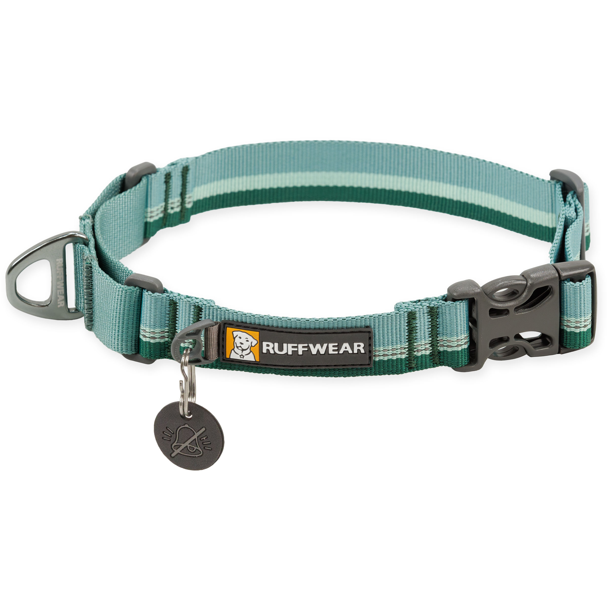 Ruffwear Web Reaction Hundehalsband Hundehalsbänder gruen Größe 36-43cm