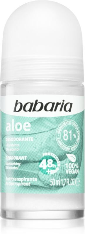 Babaria Deodorant Aloe Antitranspirant-Deoroller 50 ml