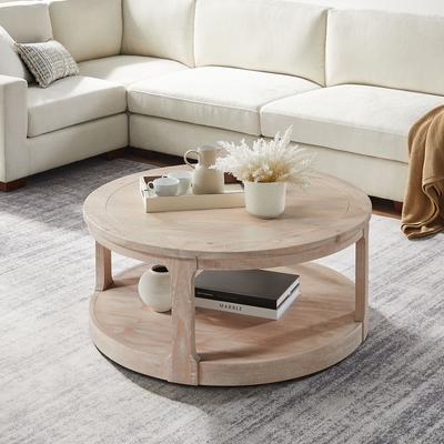 Ostweer Rustic Center Table Coffee Table End Table Cocktail Table