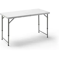 Wellhome - Höhenverstellbarer Klapptisch 120x60x52,5-75 cm