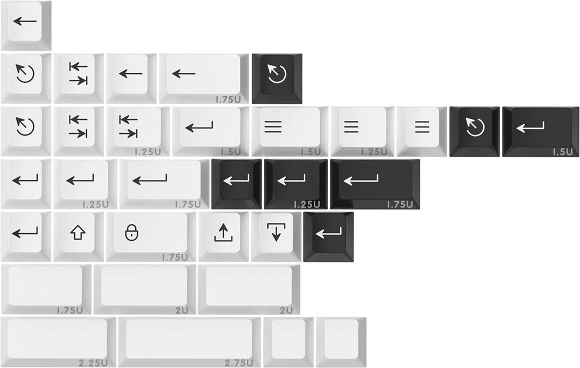 Kbdfans Pbtfans Bow 40s Kit