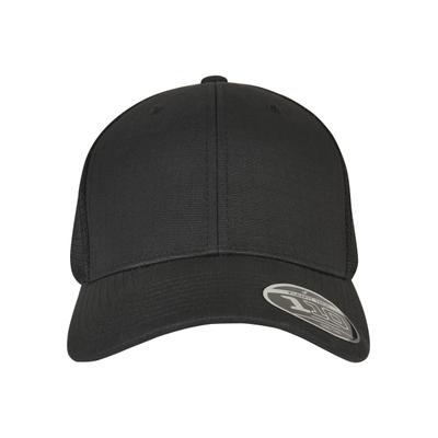 Flex Cap FLEXFIT "Flexfit Unisex 110 Flexfit Ripstop Mesh Cap", Gr. onesize, schwarz, 98% Baumwolle, 2% Elasthan, unifarben, Caps
