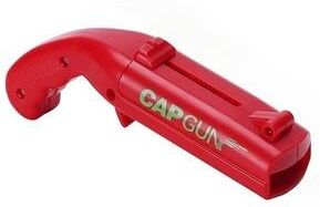 PRiME Cap Shot Cap Gun Bottle Opener And Bottle Cap Launcher red