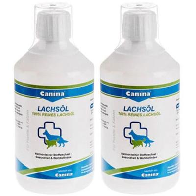 Lachsöl FÜR Hunde und Katzen 2x 2x500 ml Öl