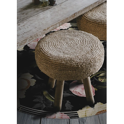 VINYL TEPPICH Ø110 cm Rosen