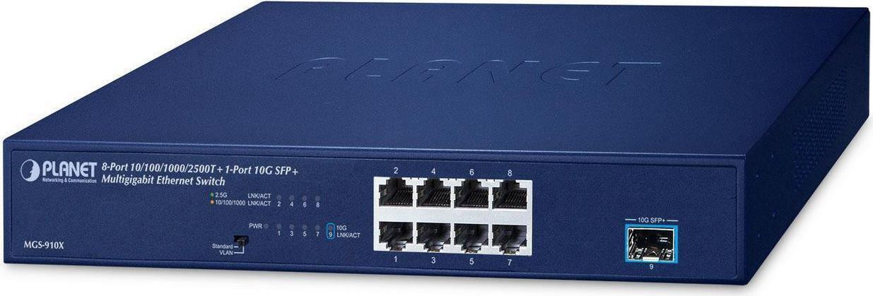 Planet Technology Corp. MGS-910X Planet 8-Port Multigigabit Switch