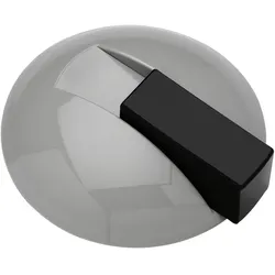 Hewi, Türstopper, Bodentürpuffer 625 D=85mm felsgrau Dübelmontage (1x)