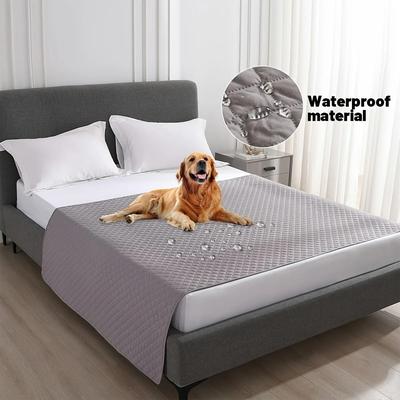 Uplift Essentials Ultimate Shield Anti Leak & Non Slip Furniture Protector light Grey 67 X 83 In