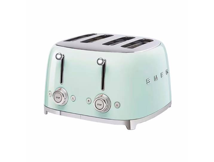 Smeg 50 s Retro Style 4 Scheiben Toaster pastellgrün'