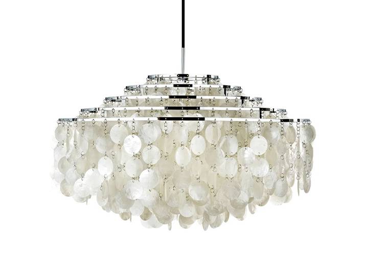 Verpan FUN 11DM Pendelleuchte Chrom