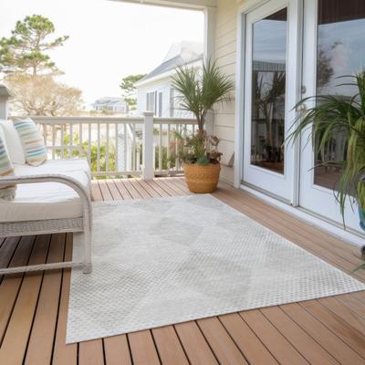 Addison Rugs Machine Washable Indoor/ Outdoor Modern Diamonds Chantille Rug